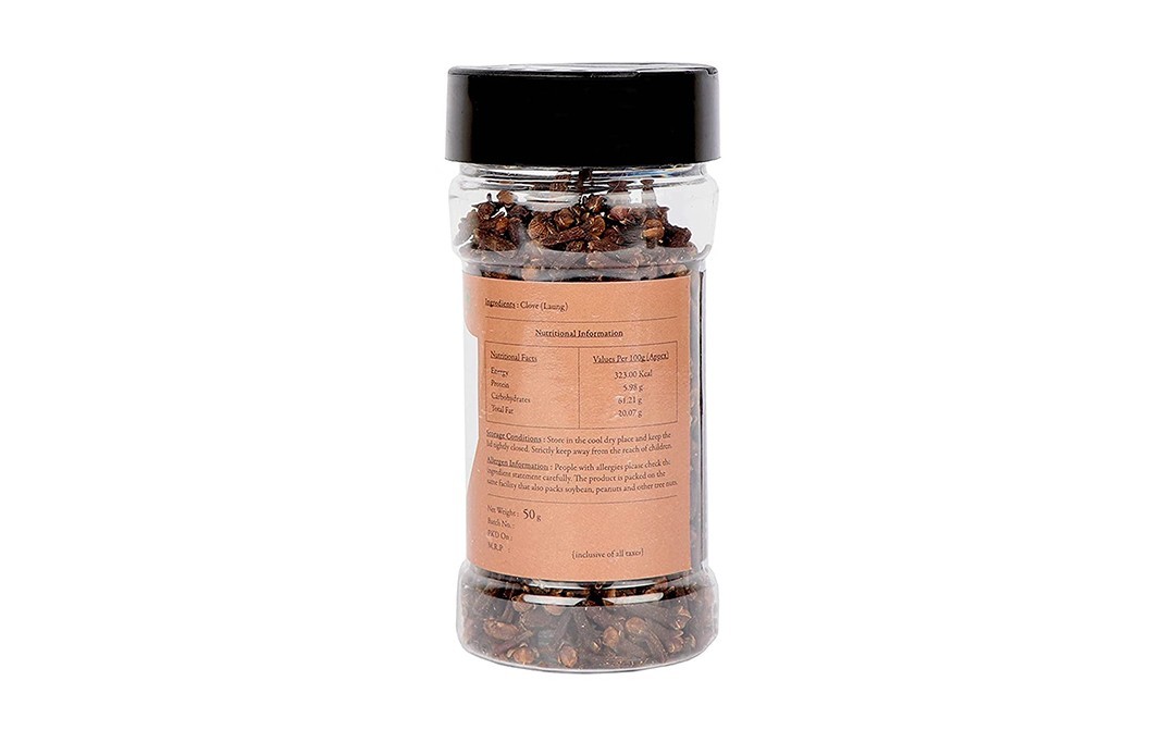 Malikaz' Whole Cloves    Plastic Bottle  50 grams